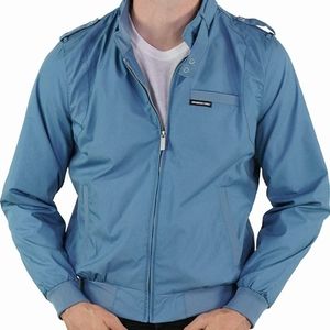 Retro Members Only light blue